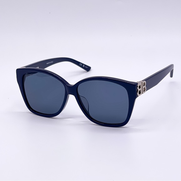NEW BB0135SA 004 WOMEN BLUE BALENCIAGA SUNGLASSES BB0135S - Picture 7 of 13